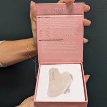 Load image into Gallery viewer, deDANÚ Rose Quartz Gua Sha
