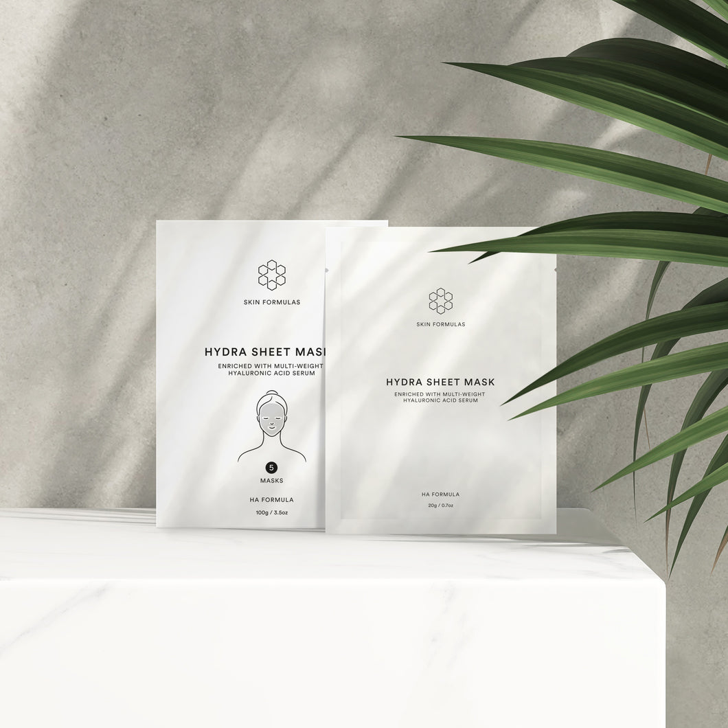 Skin Formulas Hydra Sheet Mask (Box of 5)